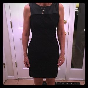 Loft black dress lace sz 0